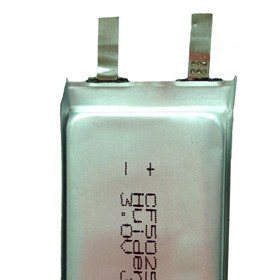 惠德瑞锂锰电池CF502530超薄锂电池CP502530